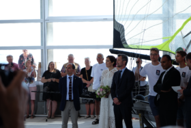 Kronprinseparret indvier Aarhus Internationale Sejlsportscenter