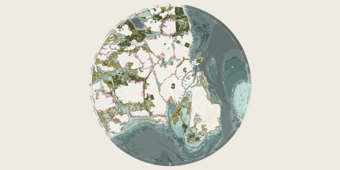 Copenhagen Islands by Schønherr - Arkitekturbiennalen Venedig - Water Strategy Map