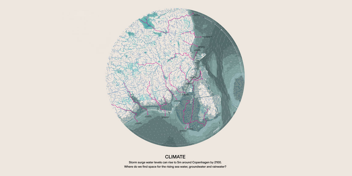 Copenhagen Islands by Schønherr - Arkitekturbiennalen Venedig - Climate Map