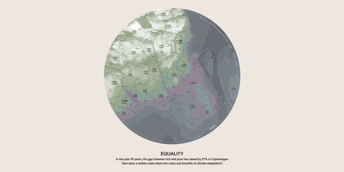 Copenhagen Islands by Schønherr - Arkitekturbiennalen Venedig - Equality Map