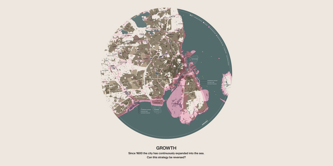 Copenhagen Islands by Schønherr - Arkitekturbiennalen Venedig - Growth Map